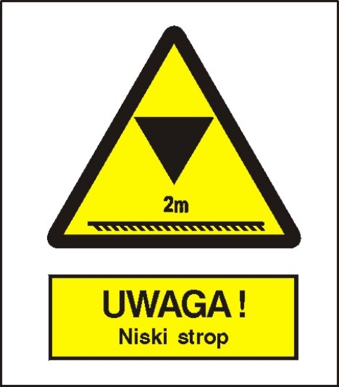 Ostrzeżenie przed ograniczeniem wysokości